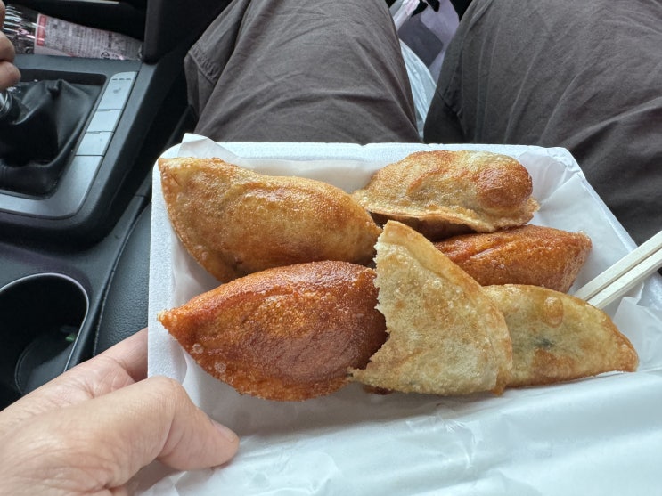  청주 만두 맛집 입이즐거운 그만두 튀김만두 좋아! 미친만두 너무 매워!!
