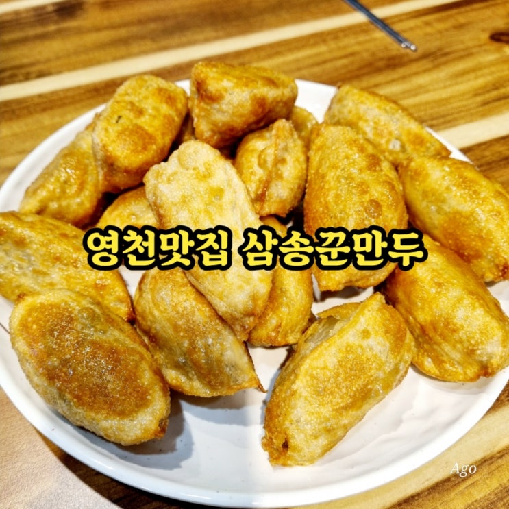  영천맛집 삼송꾼만두 feat 영천 군만두 맛집 추천