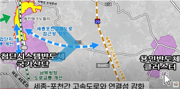  용인시 GTXA 개통시기 반도체 지선 발표와 경강선 연장노선