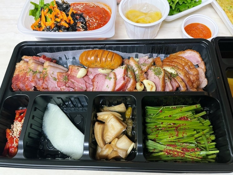  배달의 민족 의정부 고기명가 오리&삼겹바베큐 본점 후기