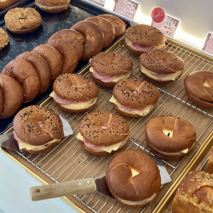  동네빵집 베이커리카페 추천 얌얌브레드 고척점 | 소금빵 베이글 댕맛임