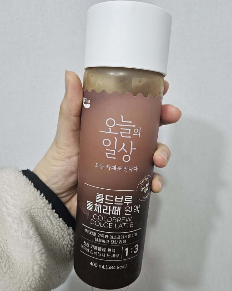  [홈 카페] 달달하게 만나요 '오늘의 일상 콜드브루 돌체라떼 원액'