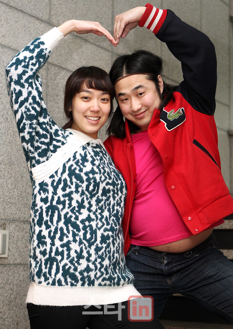 <b>이은형 동상이몽2</b> 합류, 개그맨 강재준과 이은형, 임신 소식 속... 