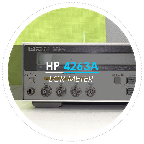  중고계측기 - HP 4263A 100KHz LCR METER / LCR미터 알아보기 / 대여, 렌탈, 수리
