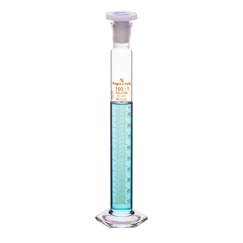  [유리초자] 공전실린더, PP 스토퍼, Class A Measuring Cylinder with PP Stopper, Class A