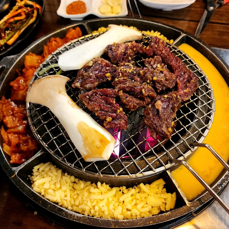  맛있는 양념에 부드러운 토시살 포항 두호동 맛집 우마루주물럭