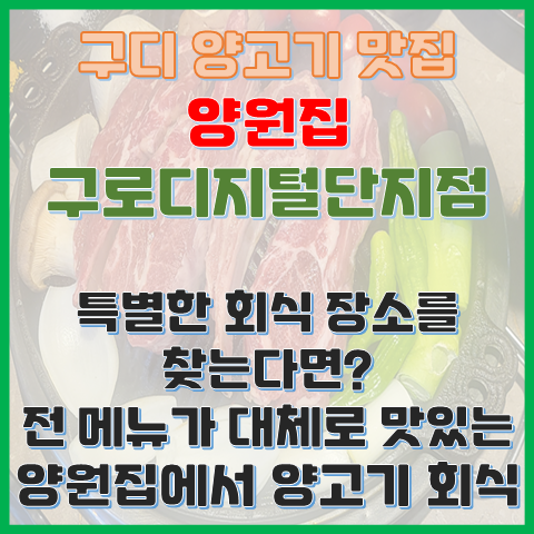구디 양고기 맛집 양원집 모든 메뉴가 대체로 맛있는 양고기 회식 장소 추천 구디 양고기 맛집 양원집 모든 메뉴가 대체로 맛있는 양고기 회식 장소 추천