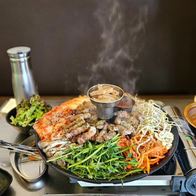  인계동맛집 돼통령 인계점/한판 고기가 이렇게 맛있었나요?