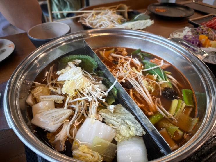  [과천] 지정타 신상 샤브샤브집 샤브연리지 과천갈현점