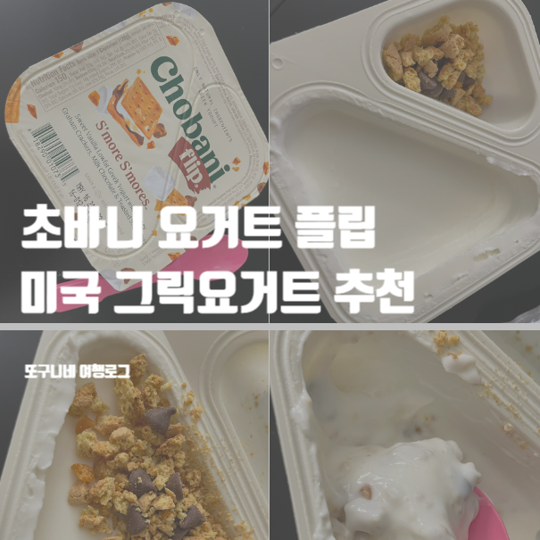 초바니 요거트 플립, 미국 그릭요거트 추천! Chobani flip