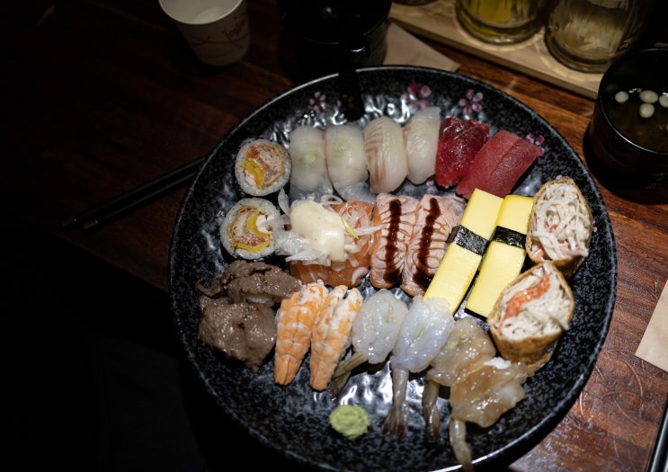  [아주대 맛집] 새우초밥이 일품이었던 수원 우만동 대학가 아늑한 초밥집, <어송스시>