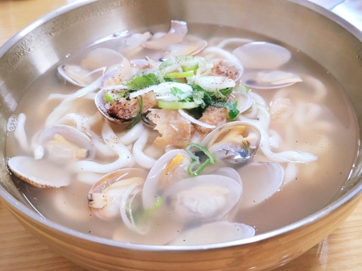  명동 혼밥 가능 식당 소공바지락칼국수