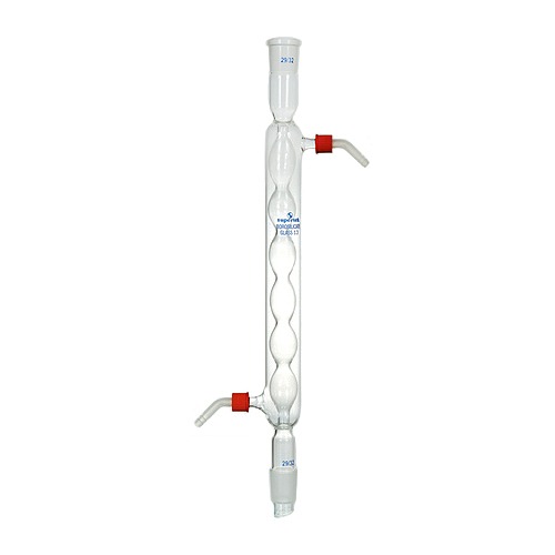  [유리초자] GL14 타입 구관 콘덴서 Allihn Condenser (Bulb Type)