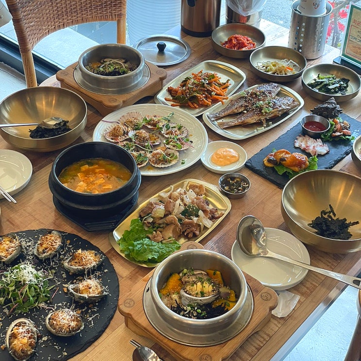  통영 맛집 회운정:전복솥밥,전복버터구이 내돈내산