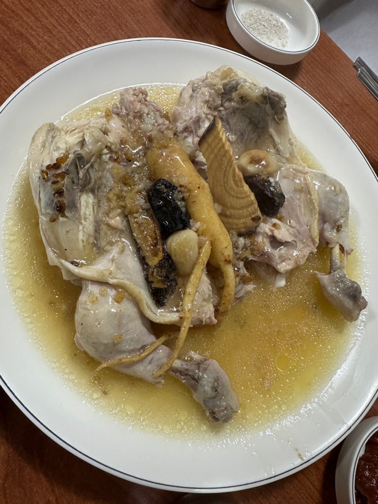  선유도 부드럽고 고소한 누룽지 삼계탕 후기