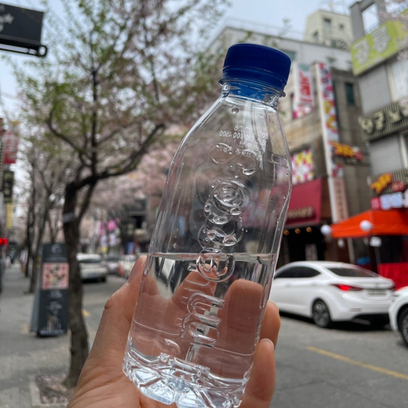 친환경 브랜드 아임에코 가벼운 샘 생수 물정기배송 500ml생수, 미니생수