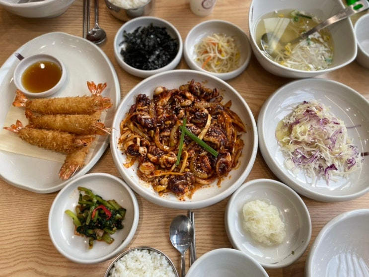  목포 평화광장 맛집 주꾸미볶음이 맛있는 다복식당 솔직후기