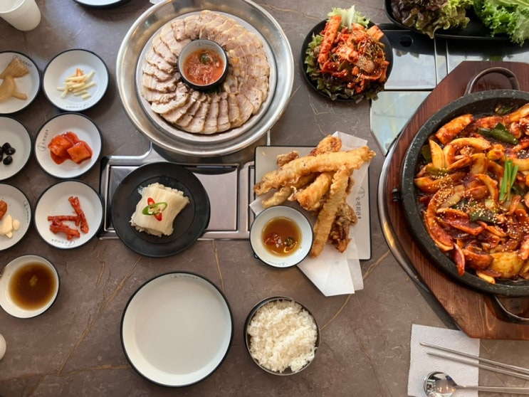  왕십리한양대맛집 오적회관 오징어한상 회식장소추천