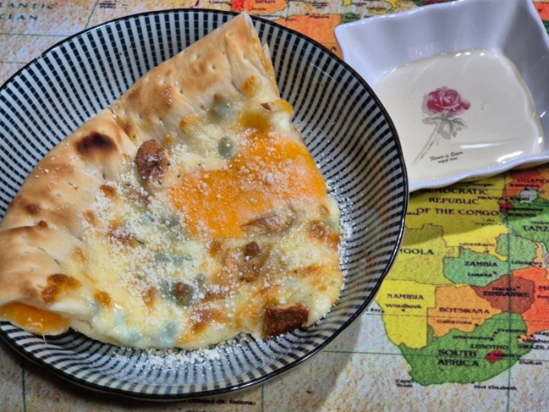 오뚜기 치즈크러스트 피자 갈릭고르곤졸라 후기!