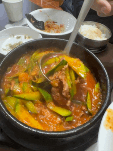  [남도집] 전현무계획 애호박 찌개 제육볶음 김 장아찌 맛집 여의도 남도집