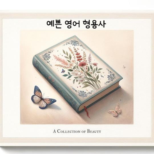  예쁜 영어 형용사 20