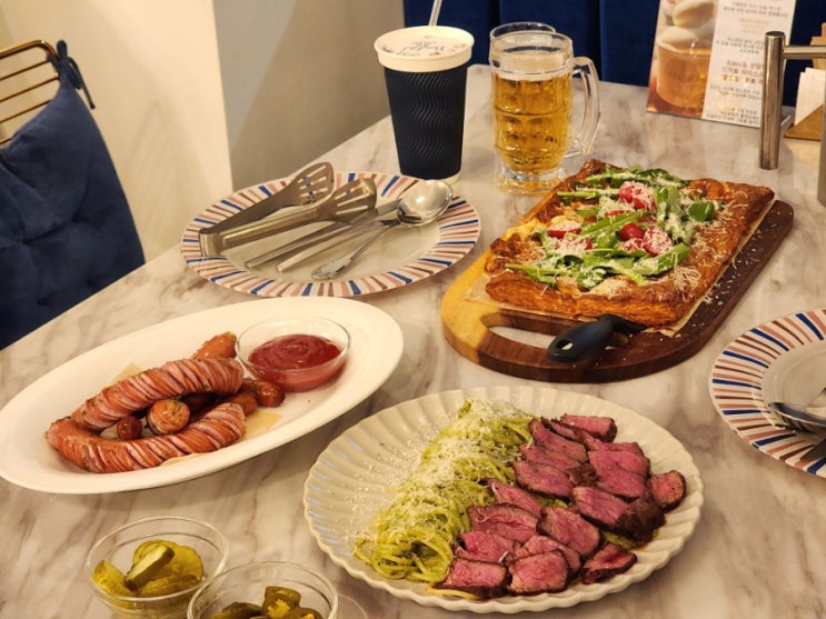  올림픽공원맛집 스테이크 브런치 즐기기 좋았던 피스트