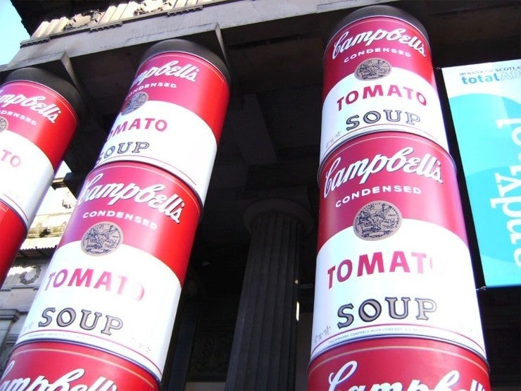 앤디 워홀(Andy Warhol) - 캠벨 스프 통조림(Campbell's Soup Cans), Museum of Modern Art, NYC
