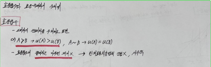  효용함수와 효용극대화 총정리      [무차별곡선이 직선,레온티에프,콥더글라스인 경우,,,,] (미시경제학 11)