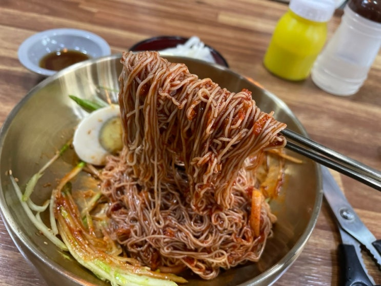 의정부냉면 잘하는 민락면옥 제일시장 흥미관 2호점 함흥냉면 맛있다