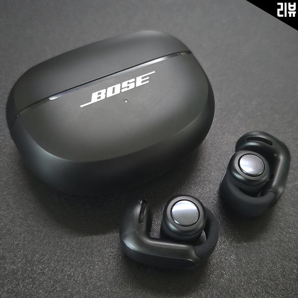 블루투스 오픈형 이어폰 보스(BOSE) 울트라 오픈 이어버드 착용감 대만족