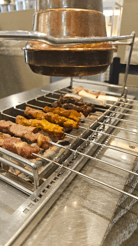  무한리필 맛집 큰나무훠궈양꼬치에서 건희, 예나소스 만들어먹기 [대전 둔산동]