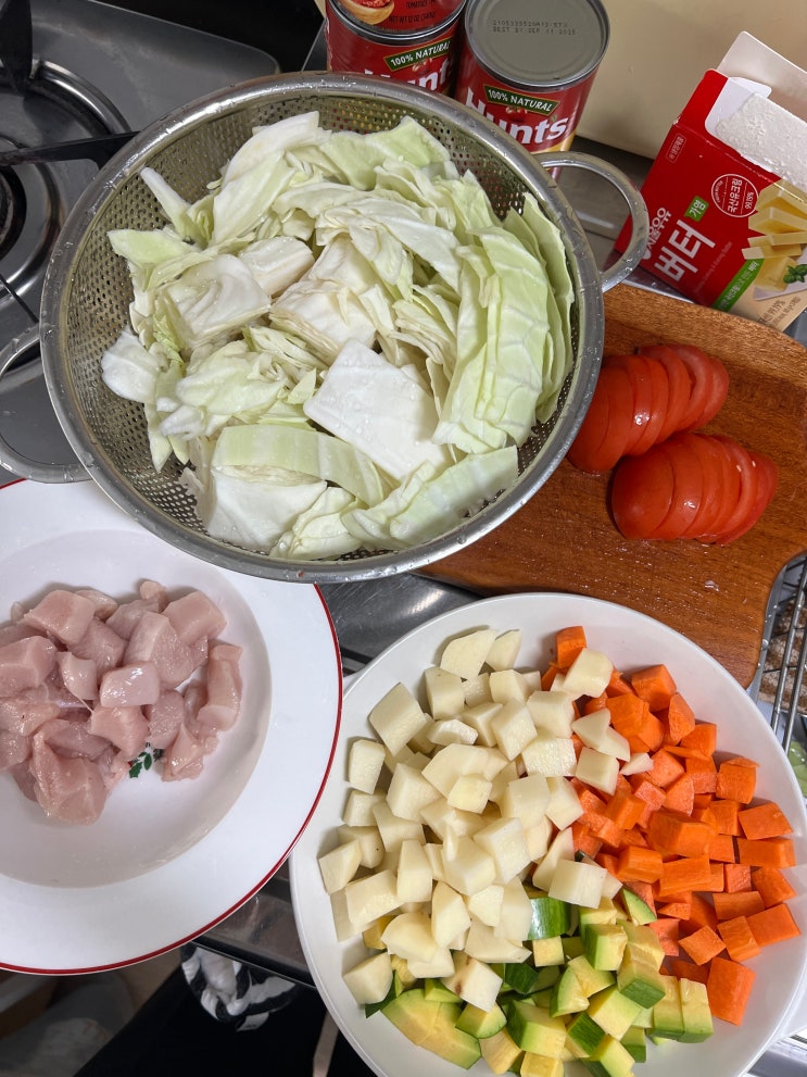  1일 1 뱃살빼기 마녀스프 레시피(토마토스프)