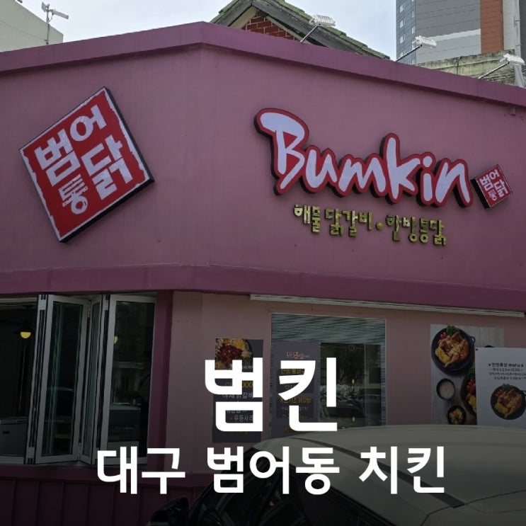  대구 수성구 치킨 맛집 범킨 한방양념치즈구이