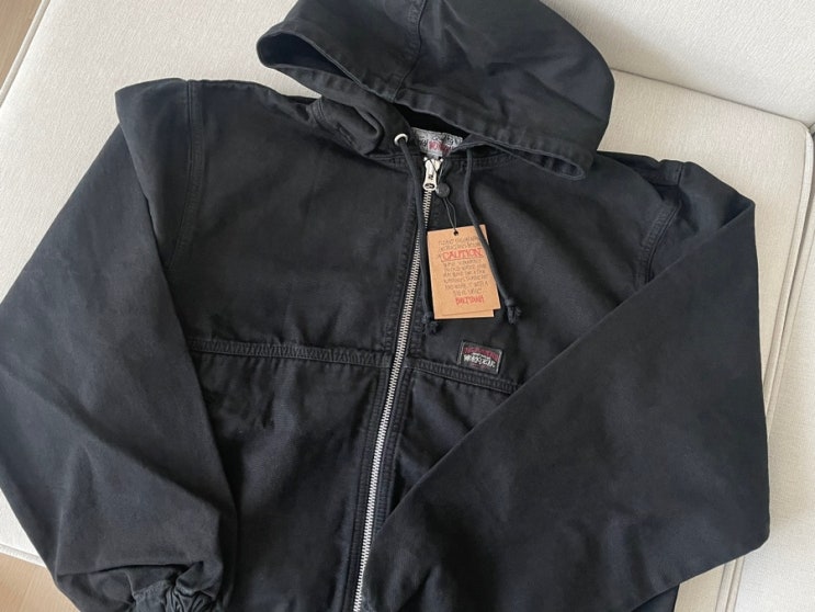  스투시, 언라인드 캔버스 워크 자켓(WORK JACKET UNLINED CANVAS)