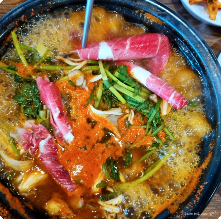  [중랑] 등촌동샤브칼국수 망우본점 | 중랑구 샤브샤브 맛집 | 중랑구 맛집 | 중랑구 망우동 맛집