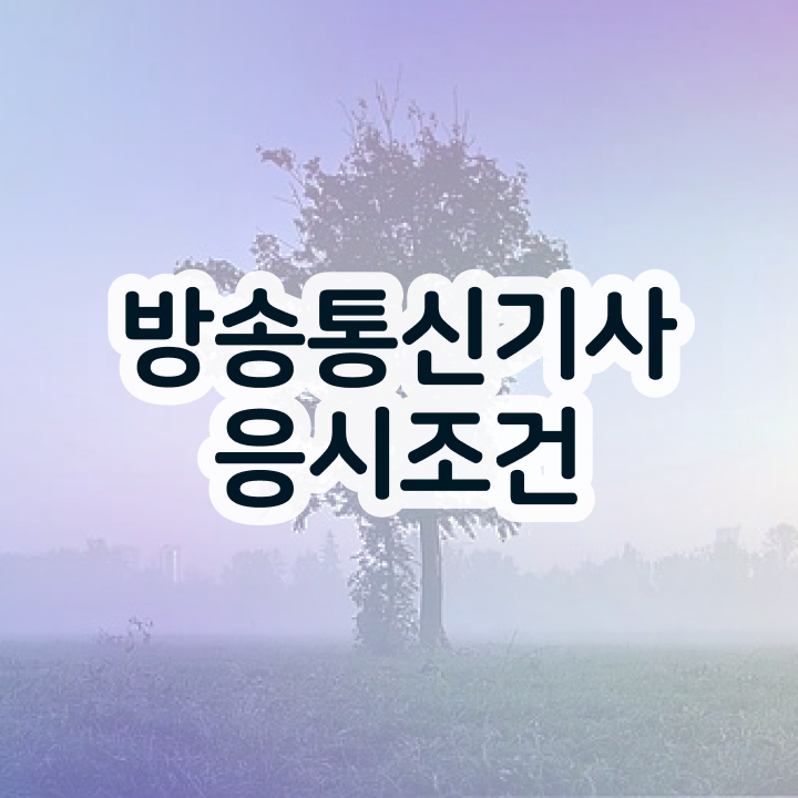  방송통신기사실기 방송통신기사 시험응시자격 관련학과 졸업장 없어도 학은제로 빠르게 준비한 방법