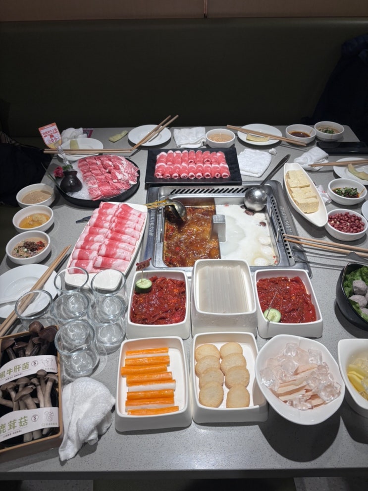 캔톤페어 전시장 맛집 하이디라오 훠궈 추천 ft 광저통역 심천통역  캔톤페어통역 현지인 일상