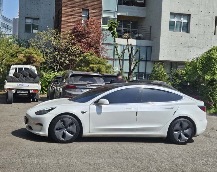  테슬라 모델3 타이어 교체 금호타이어 전기차 전용 이노뷔