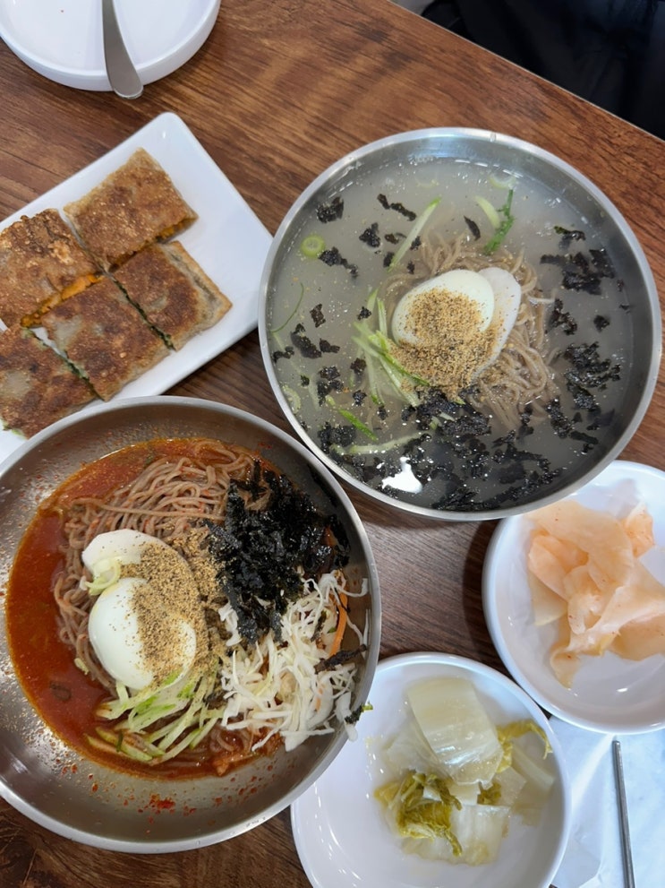  아라뱃길맛집 강원평창오대산막국수 원조느낌 그대로
