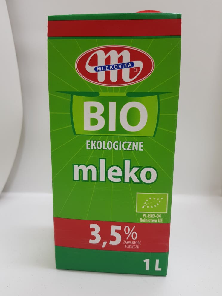  가성비 좋은 유기농 멸균우유 Mlekovita