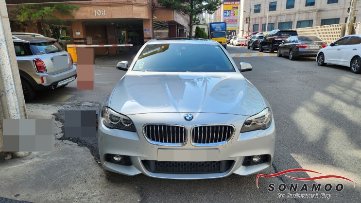  BMW F10 애플카플레이어 안드로이드 오토 모듈 장착으로 티맵 유튜브 뮤직 이용하기