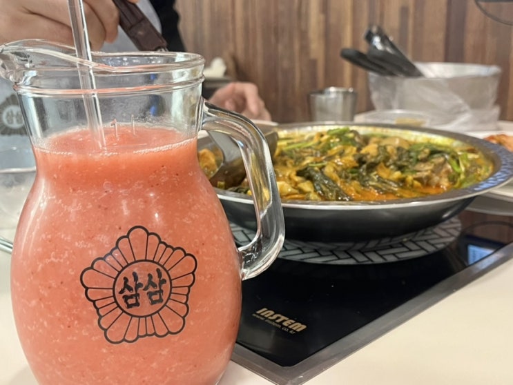  [대전] 둔산동 얼큰한 미나리감자탕 맛집 ‘삼삼뼈국’
