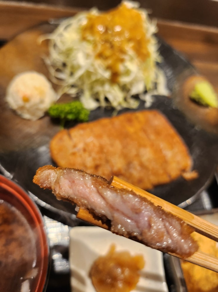  후쿠오카 텐진 규카츠 맛집 모토무라