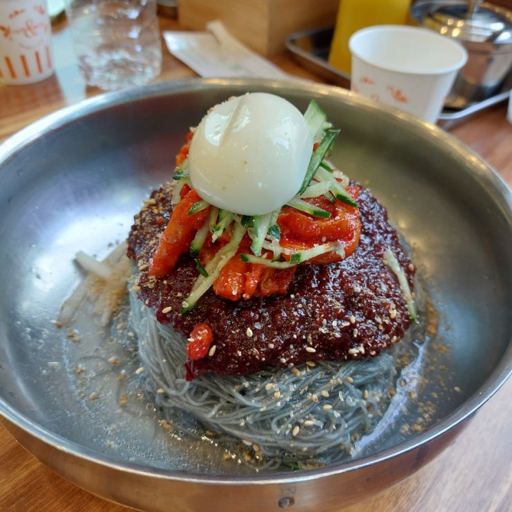  [강릉 입암동 맛집] 능나도회냉면 :: 사리 무한리필 비빔냉면이 맛있는 내돈내산 현지인 맛집