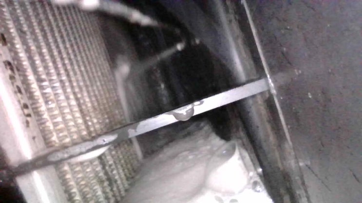  전주에바크리닝 전문점 "세자매 스팀세차" [기아 K3 에어컨냄새제거(에바크리닝)]