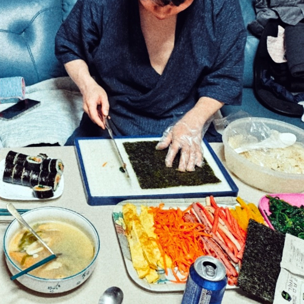  퇴사 37일차 김밥싸기