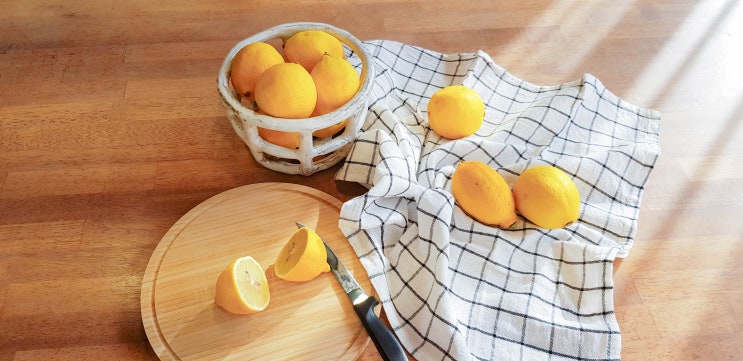 레몬청 담그는법 상큼한 레몬청 만들기