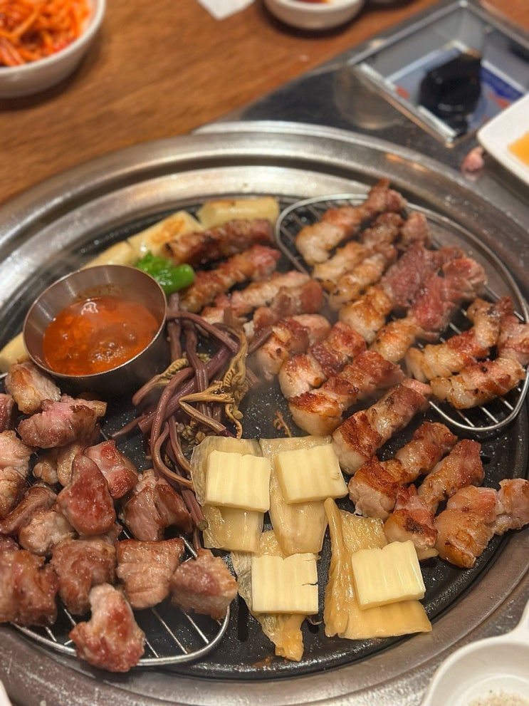  수영 고기 맛집 고굽남 쫄깃한 삼겹살 맛집