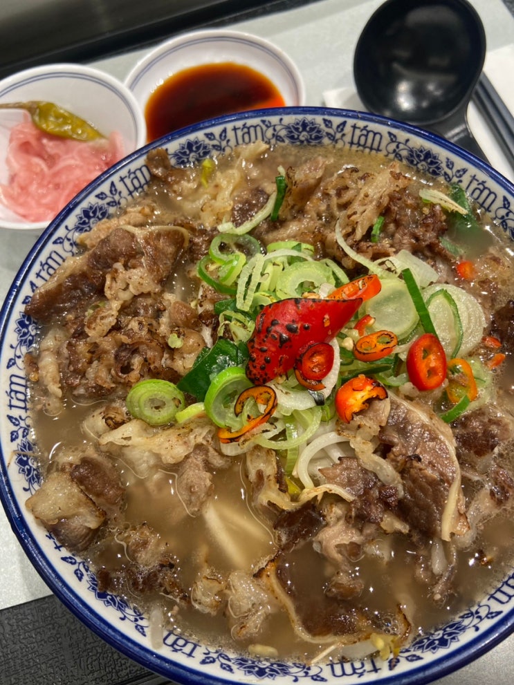  동탄 쌀국수 맛집 땀땀 동탄롯데백화점 콤보 후기