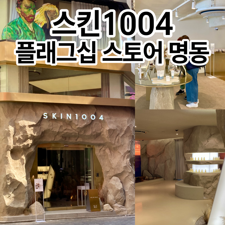  서울 명동 가볼만한곳 | 스킨1004 플래그십 스토어 명동